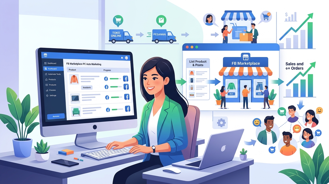 Memaksimalkan Penjualan dengan Software FB Marketplace PC Auto Marketing: Panduan Praktis untuk Bisnis Online
