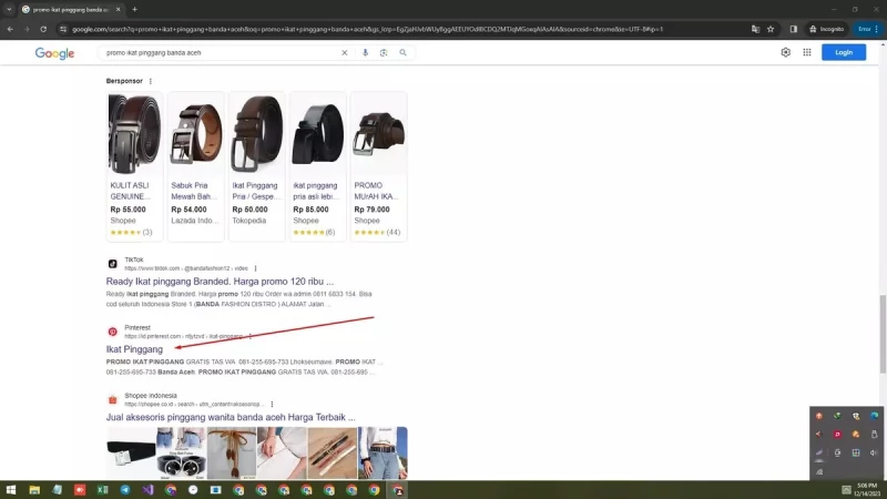 Bukti Halaman 1 Google