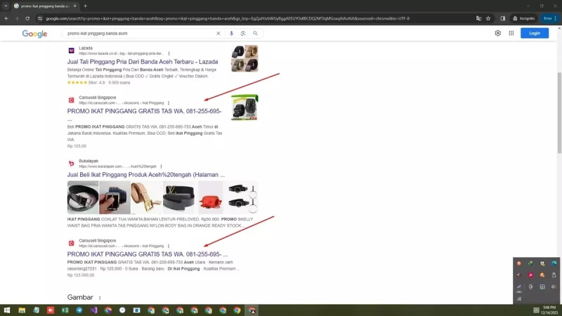 Bukti Halaman 1 Google