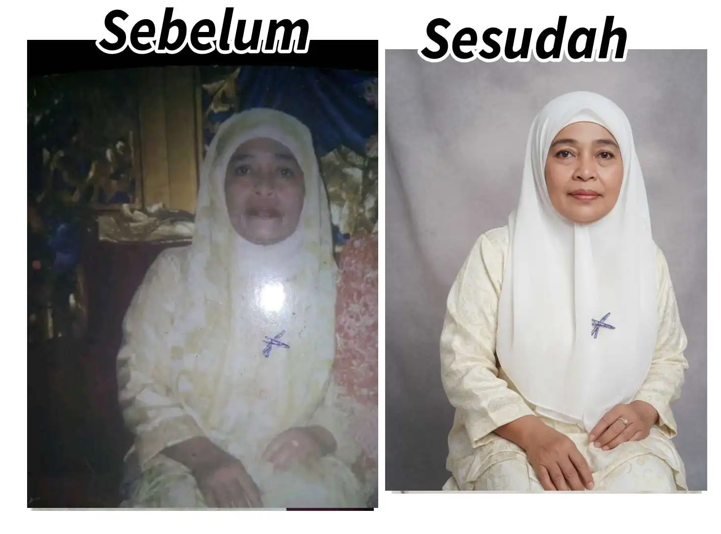 Contoh hasil restorasi 7